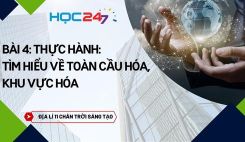 Bài 4: Thực hành: Tìm hiểu về toàn cầu hóa, khu vực hóa