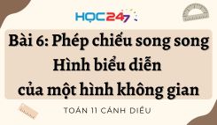 Bài 6: Phép chiếu song song. Hình biểu diễn của một hình không gian