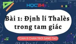 Bài 1: Định lí Thalès trong tam giác