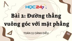 Bài 2: Đường thẳng vuông góc với mặt phẳng