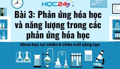 Bài 3: Phản ứng hóa học và năng lượng trong các phản ứng hóa học