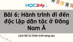 Bài 6: Hành trình đi đến độc lập dân tộc ở Đông Nam Á