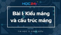 Bài 1: Kiểu mảng và cấu trúc mảng