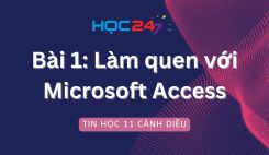 Bài 1: Làm quen với Microsoft Access