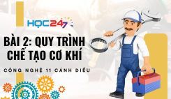 Bài 2: Quy trình chế tạo cơ khí