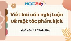 Viết bài văn nghị luận về một tác phẩm kịch