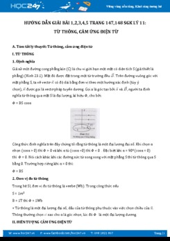 Hướng dẫn giải bài 5 trang 148 SGK Vật lý 11