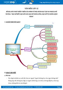 Nghị luận xã hội bàn về mục đích của việc học