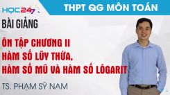 Chuyên đề Mũ và Lôgarit Giải tích 12