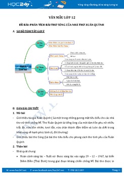 Phân tích bài thơ Sóng của nhà thơ Xuân Quỳnh