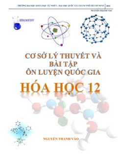 Cơ sở lý thuyết và bài tập Hóa học 12 - Nguyễn Thanh Vào