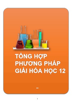 16 phương pháp giải bài tập Hóa học 12