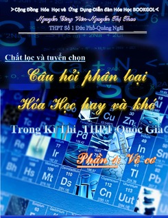 Bài tập vô cơ hay và khó ôn THPT QG Nguyễn Công Viên