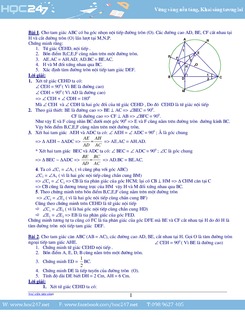 80 bài tập hình học có lời giải