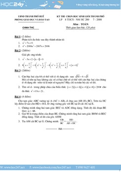 TUYỂN TẬP 100 ĐỀ THI HỌC SINH GIỎI TOÁN 8