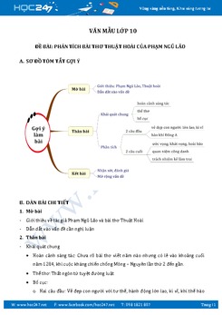 Phân tích bài thơ Thuật Hoài của Phạm Ngũ Lão