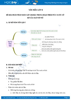 Phân tích chị Dậu trong Tức nước vỡ bờ của Ngô Tất Tố