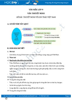 Thuyết minh về con trâu Việt Nam