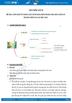 Cảm nghĩ về cô bé bán diêm trong truyện Cô bé bán diêm