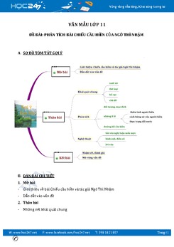 Phân tích Chiếu cầu hiền của Ngô Thì Nhậm