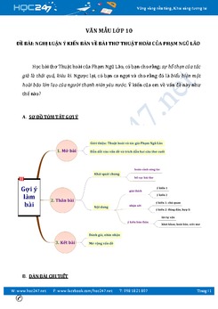 Nghị luận ý kiến bàn về bài thơ Thuật hoài của Phạm Ngũ Lão