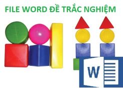 Bộ đề thi trắc nghiệm học kì 1 Toán 12 File word có lời giải Sở Đồng Tháp