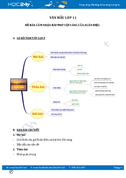 Cảm nhận bài thơ Vội vàng của Xuân Diệu
