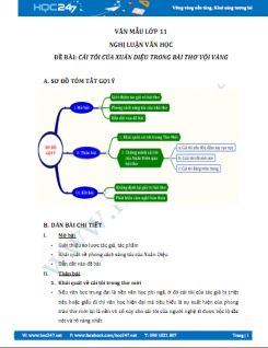 Cái tôi trữ tình của Xuân Diệu qua bài thơ Vội vàng