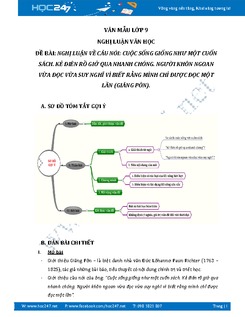 Nghị luận xã hội bàn về mối quan hệ giữa sách và cuộc sống