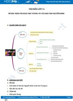 Phân tích bài thơ Tương tư của nhà thơ Nguyễn Bính