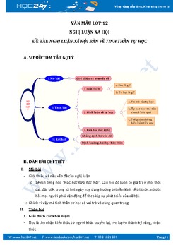 Nghị luận xã hội bàn về tinh thần tự học