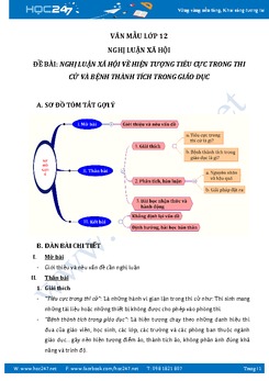 Hiện tượng tiêu cực trong thi cử và bệnh thành tích trong giáo dục