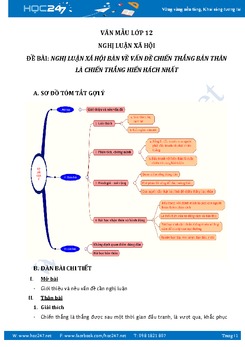 Nghị luận xã hội chiến thắng bản thân là chiến thắng hiển hách nhất