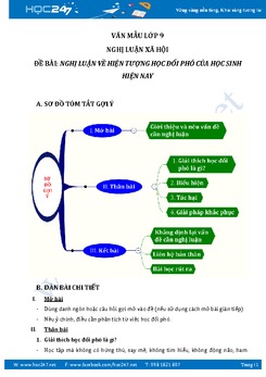 Nghị luận về hiện tượng học đối phó của học sinh hiện nay