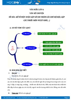 Kể về một cuộc gặp gỡ giữa em và các chú bộ đội trong quân khu 5