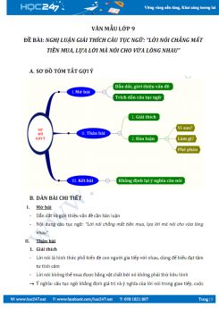 Lời nói chẳng mất tiền mua, lựa lời mà nói cho vừa lòng nhau