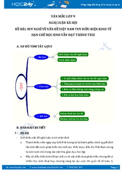 Suy nghĩ về tấm gương vượt khó, ham học hỏi đạt được thành tích cao