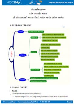 Thuyết minh về cái phích nước nhà em