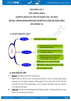 Chứng minh rằng bảo vệ rừng là bảo vệ cuộc sống của chúng ta