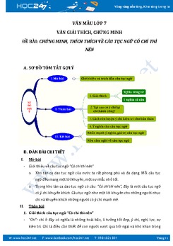 Giải thích, chứng minh câu tục ngữ Có chí thì nên