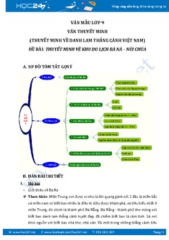 Thuyết minh về khu du lịch Bà Nà - núi Chúa ở Đà Nẵng