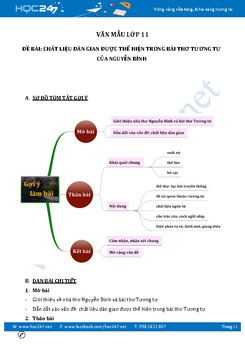Chất liệu dân gian được thể hiện trong bài thơ Tương Tư của Nguyễn Bính