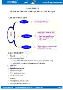 Tưởng tượng và kể lại cuộc gặp gỡ giữa em và chú bé Lượm