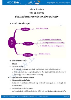 Kể lại diễn cảm câu chuyện Con Rồng Cháu Tiên