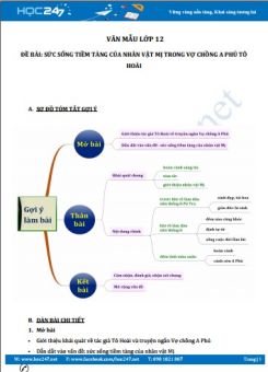 Sức sống tiềm tàng của nhân vật Mị trong Vợ chồng A Phủ Tô Hoài
