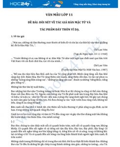 Đôi nét về tác giả Hàn Mặc Tử và bài thơ Đây thôn Vĩ Dạ