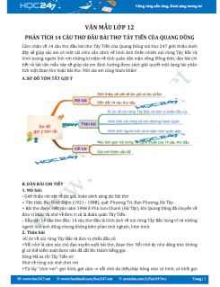 Phân tích 14 câu thơ đầu trong bài thơ Tây Tiến của Quang Dũng