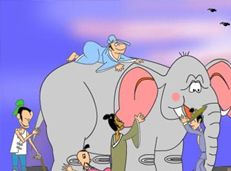 Soạn văn 6 Thầy bói xem voi  tóm tắt