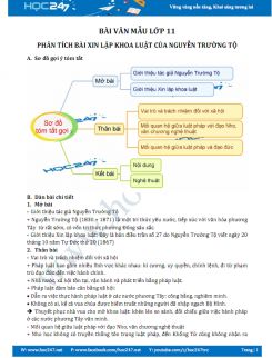 Phân tích Xin lập khoa luật của Nguyễn Trường Tộ