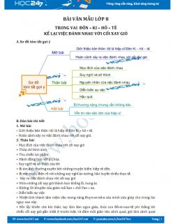 Trong vai Đôn Ki - hô - tê kể lại việc đánh nhau với cối xay gió